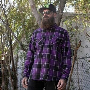 DIXXON “The Regan” Flannel Mens Size Large